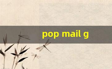 探索POP Mail Gmail：全面解析Google邮箱邮件接收协议